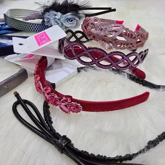 Lot of 9 ✦ Girl’s Headbands ✦ The Children’s Place & Blackheart Assorted Styles - Picture 9 of 13